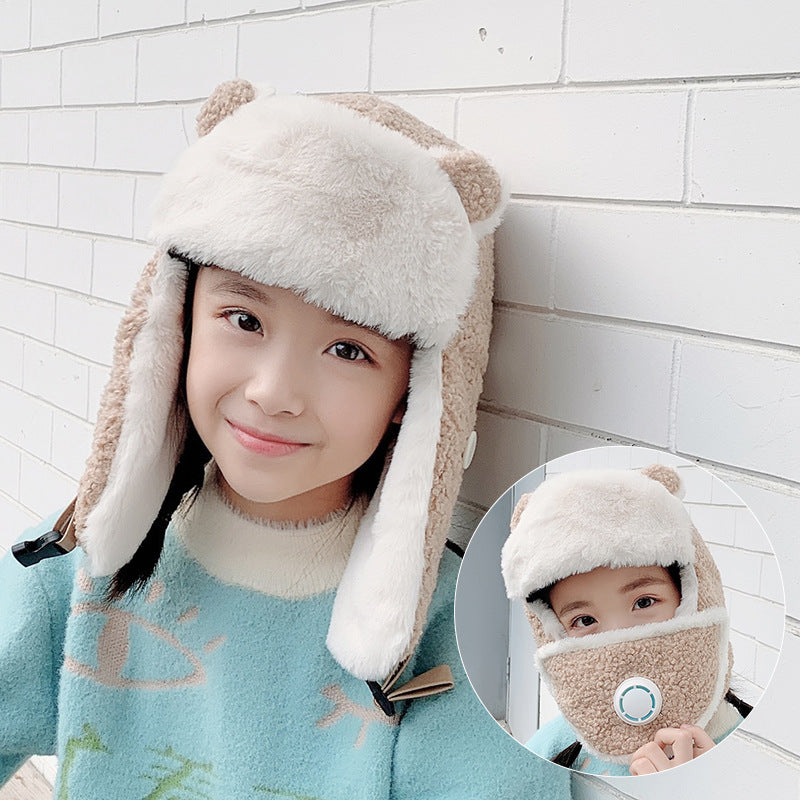 Children's Breathing Vae Of Mask Winter Boys Kids' Headwear