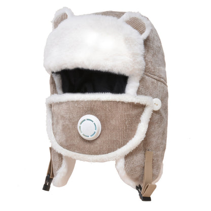 Children's Winter Thermal Cotton Hat Korean Style Kids' Headwear