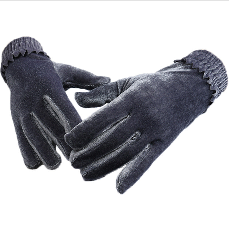 Women's & Men's Warm Cycling Outdoor Square Dance Wind Cold Gloves