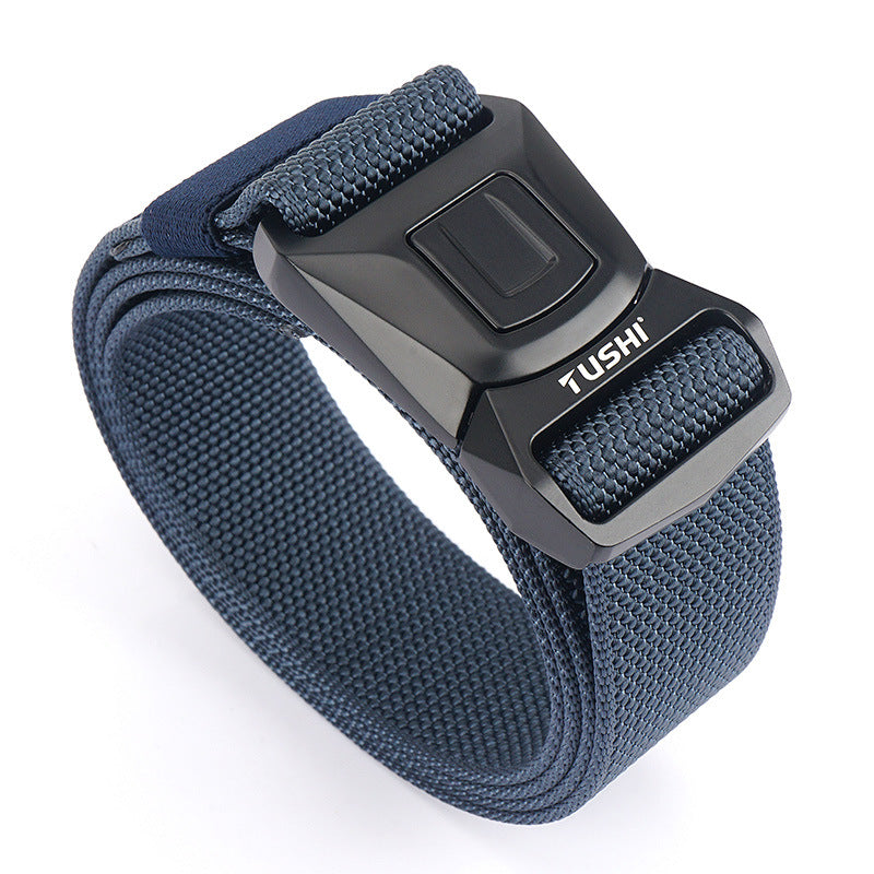 Men's Plug Nylon Waistband Combat Outdoor Sports Belts