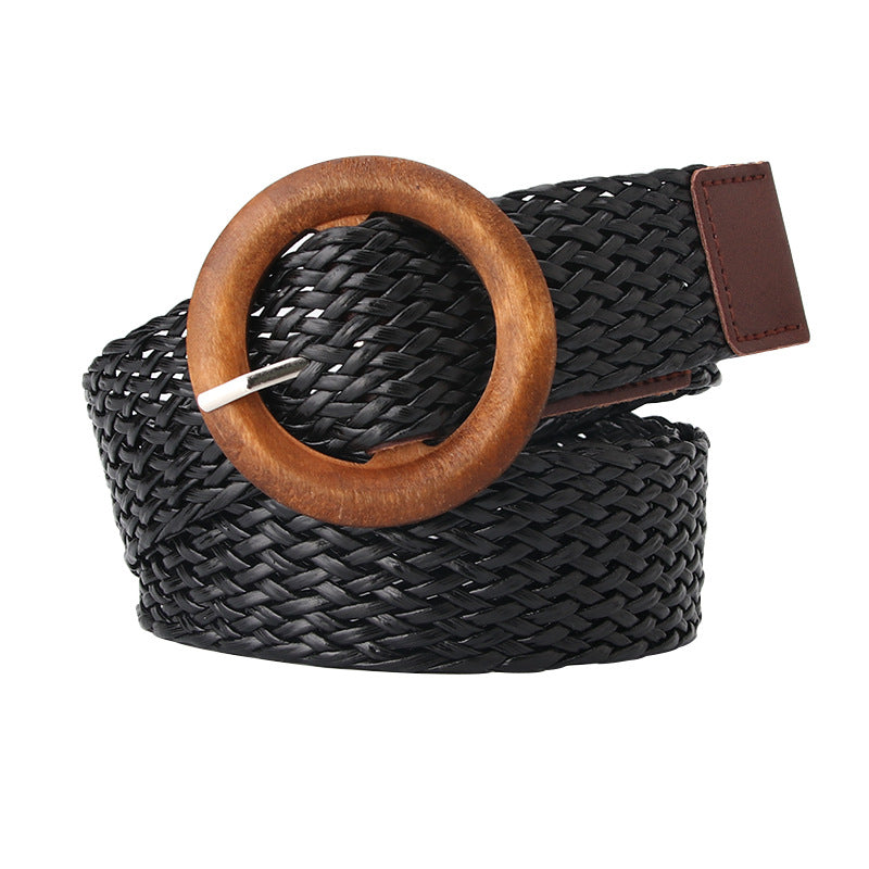 Women's Woven Trendy Dress Decoration Fashion Belts