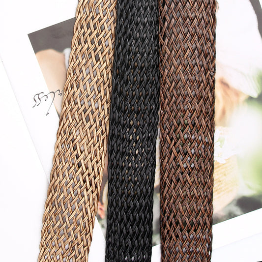 Women's Woven Trendy Dress Decoration Fashion Belts