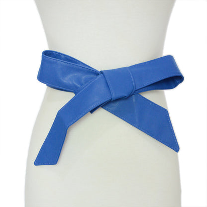 Women's Soft Ribbon Bowknot Thin Corset Clothing Belts