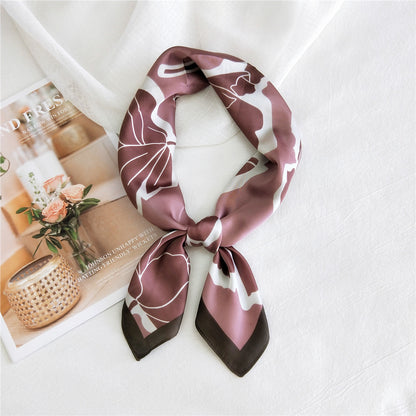 Square Towel Silk Female Fashion Business Scarfs