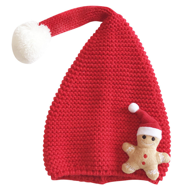 Children's Christmas Sweet Fur Ball Cute Thermal Kids' Headwear