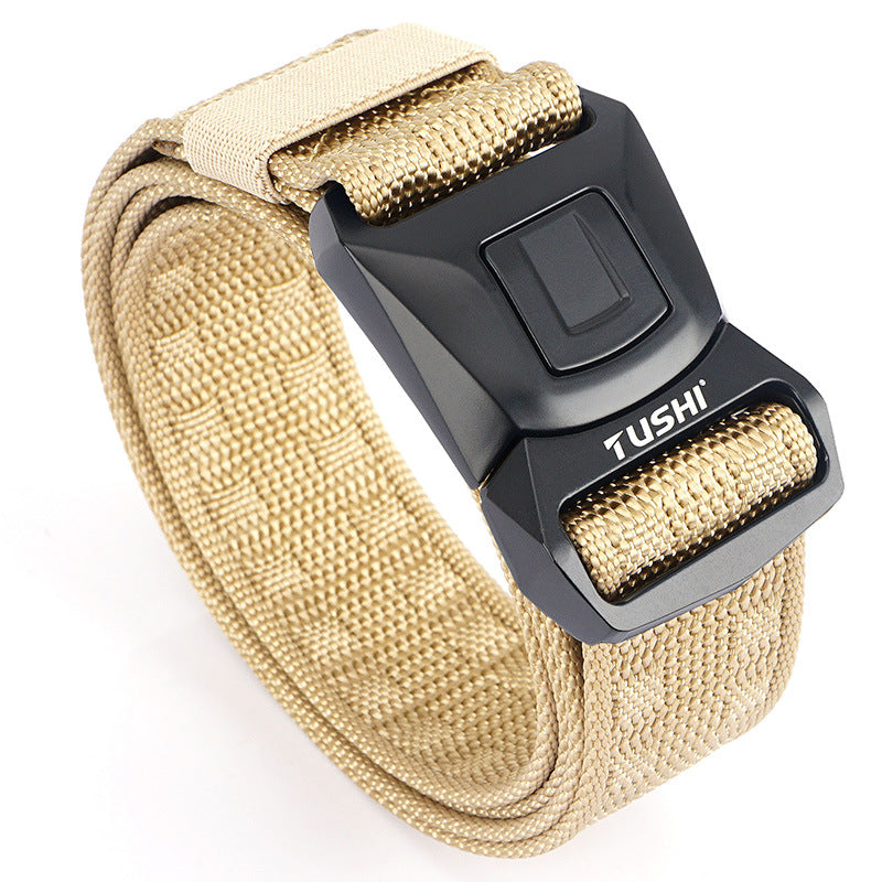 Men's Quick Release Buckle Tactical Sports Outdoor Belts