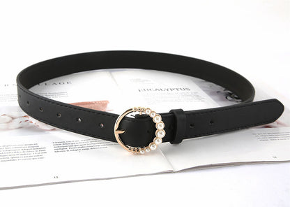 Women's Pin Buckle Korean Simple Retro Fashion Decoration Belts