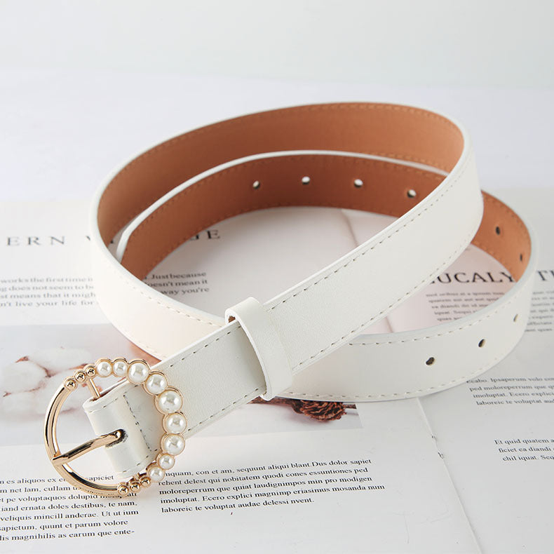 Women's Pin Buckle Korean Simple Retro Fashion Decoration Belts