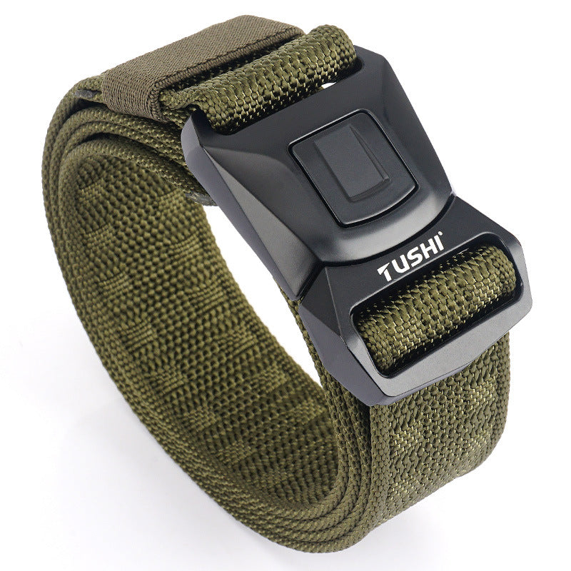 Men's Quick Release Buckle Tactical Sports Outdoor Belts