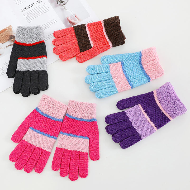 Women's & Men's Winter Half Finger Full Exposed Two Thickened Gloves