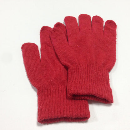 Winter Warm Five Finger Monochrome Magic Gloves