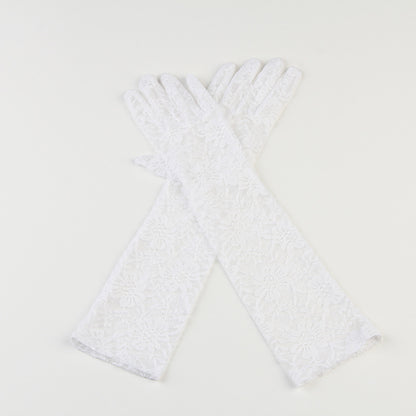 Women's Driving Sun Protection Bridal Etiquette Long Gloves