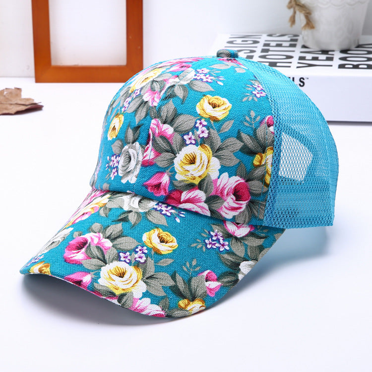 Women's Baseball Summer Sun Hat Outdoor Sport Mesh Hats & Caps