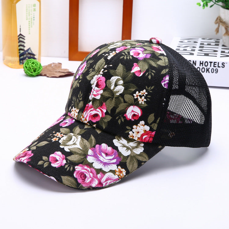 Women's Baseball Summer Sun Hat Outdoor Sport Mesh Hats & Caps