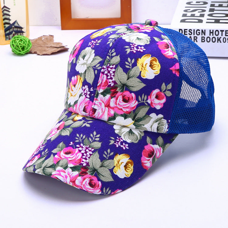 Women's Baseball Summer Sun Hat Outdoor Sport Mesh Hats & Caps