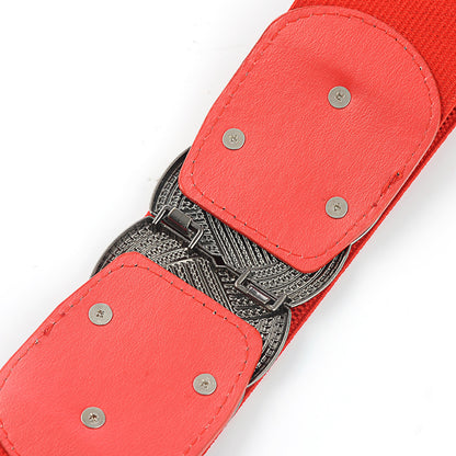 Women's Style Ladies Decoration Elastic Wide Super Simple Belts