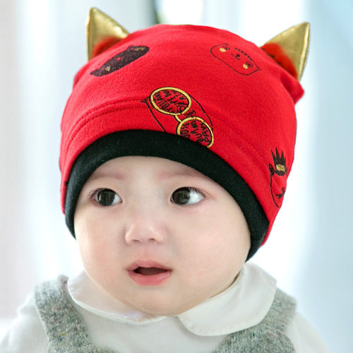 Born Beanie Nightcap Cat Sleeve Hat Kids' Headwear