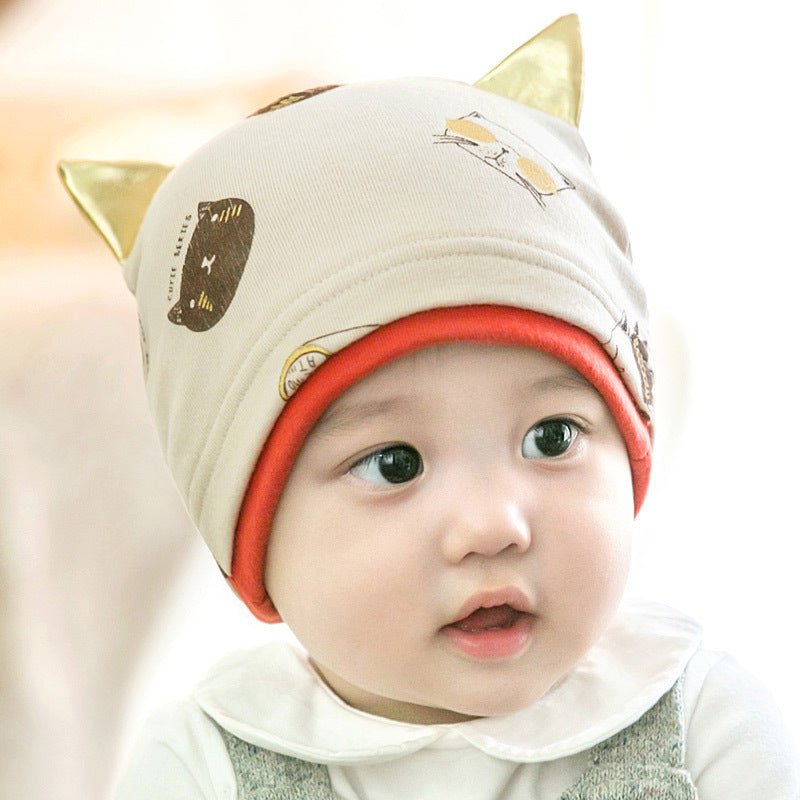 Born Beanie Nightcap Cat Sleeve Hat Kids' Headwear