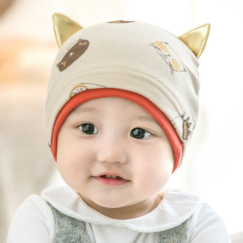 Born Beanie Nightcap Cat Sleeve Hat Kids' Headwear