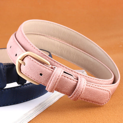 Women's Wide Korean Style Jeans Fashion Belts