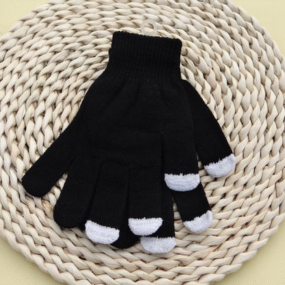 Women's & Men's Touch Screen Couple Wool Knitted Sensible Gloves