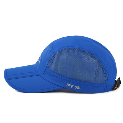 Protection Leisure Sports Folding Brim Breathable Hats & Caps