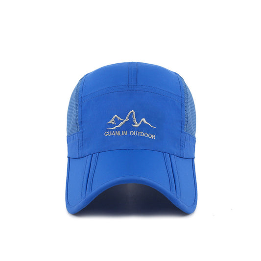 Protection Leisure Sports Folding Brim Breathable Hats & Caps