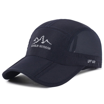 Protection Leisure Sports Folding Brim Breathable Hats & Caps