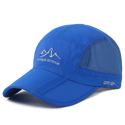 Protection Leisure Sports Folding Brim Breathable Hats & Caps