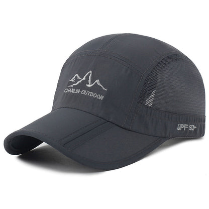 Protection Leisure Sports Folding Brim Breathable Hats & Caps