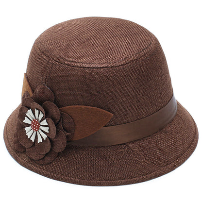 Women's Linen Sun Shade Top Breathable Big Hats & Caps