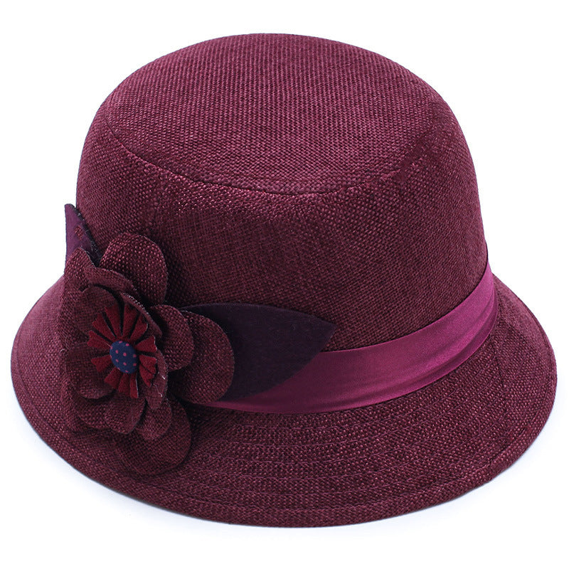 Women's Linen Sun Shade Top Breathable Big Hats & Caps