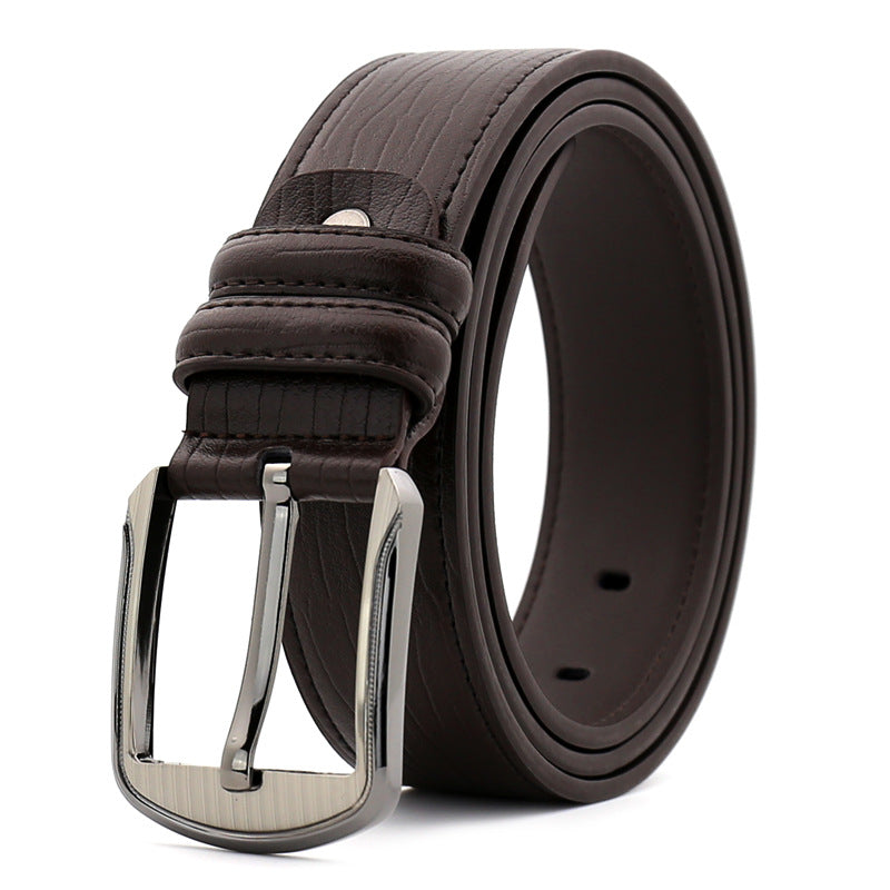 Men's Casual Pin Buckle Waist Cowhide Belts