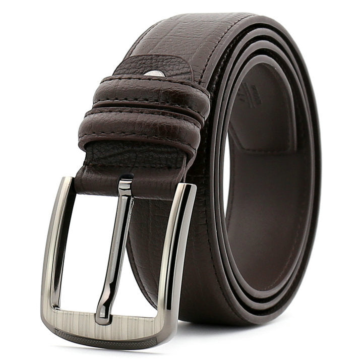 Men's Casual Pin Buckle Waist Cowhide Belts