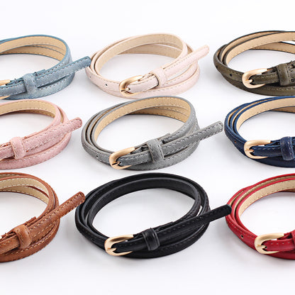 Women's Style Fashion Decoration Fine Casual Denim Belts