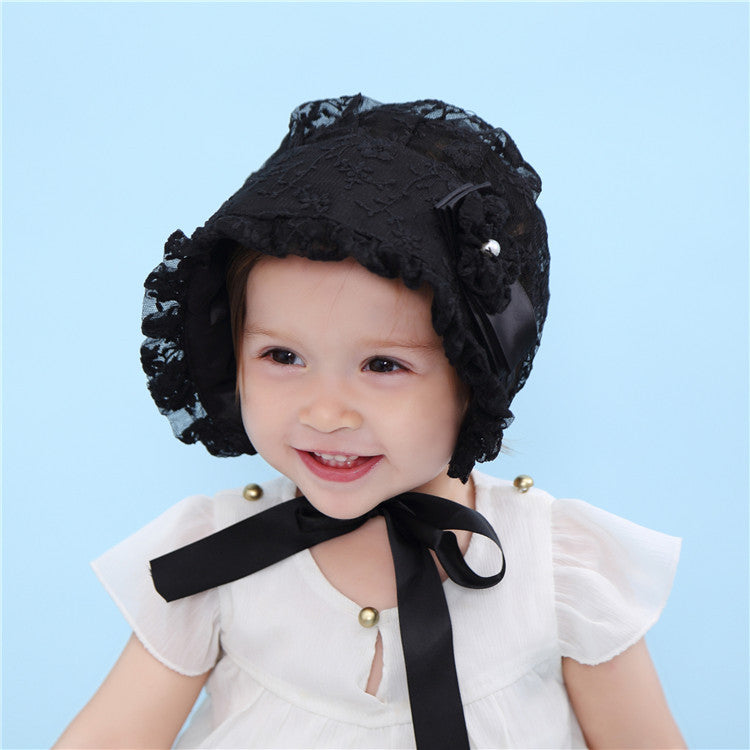 Children's Lace Princess Bucket Outdoor Sun Breathable Kids' Headwear