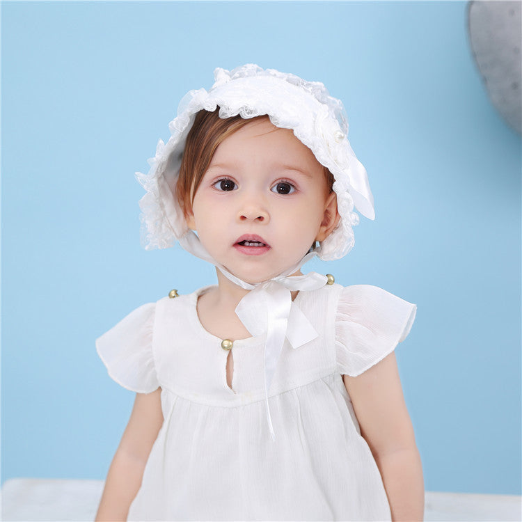 Children's Lace Princess Bucket Outdoor Sun Breathable Kids' Headwear