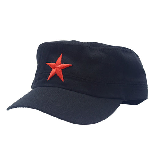 Adult Five-pointed Star Military Training Days Flat Kids' Headwear