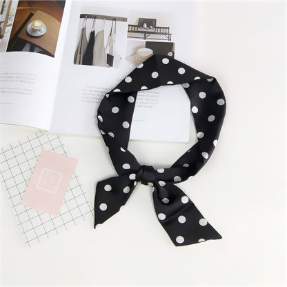 Women's Dot Spring Korean Style Fashionable Long Small Scarfs