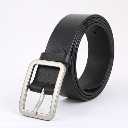 Men's Simple Fashion Business Korean Style Green Belts