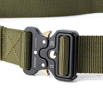 Men's Snake Buckle Tactical Tooling Outdoor Training Belts