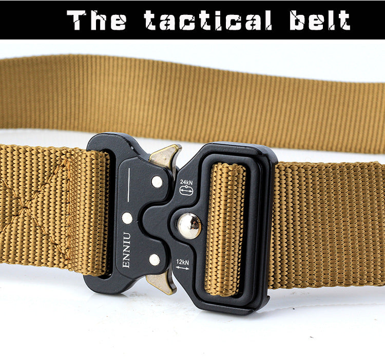 Men's Snake Buckle Tactical Tooling Outdoor Training Belts