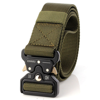 Men's Snake Buckle Tactical Tooling Outdoor Training Belts