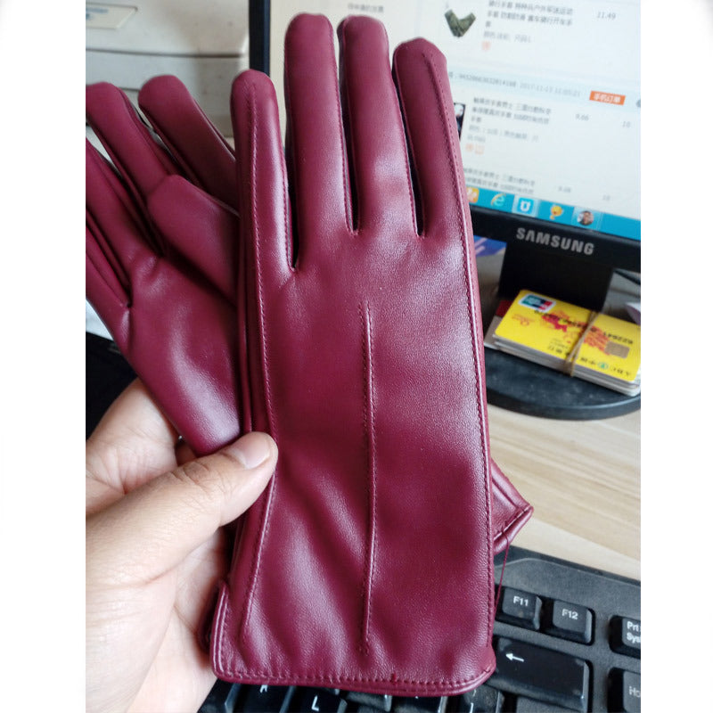 Women's Great Wall Korean Style Fashion Popular Cycling Gloves