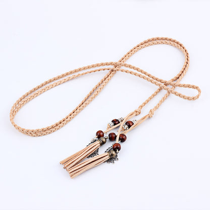 Style Tassel Waist Strap Skirt Decoration Pendants