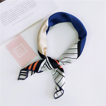 Women's Towel Silk Professional Stewardess Decorative Korean Scarfs