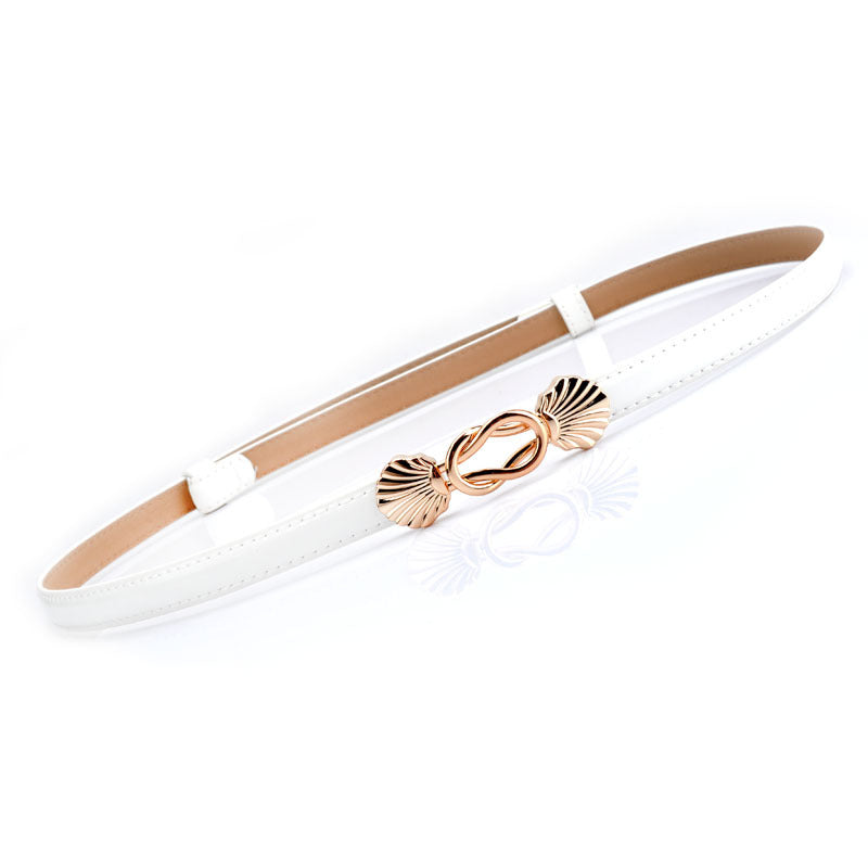 Women's Simple Thin Korean Ornament Waist Chain Belts