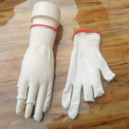 Women's & Men's Packing Express Nylon Labor Protection Driving Thin Gloves