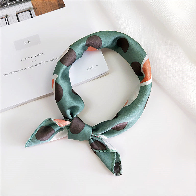 Women's Towel Silk Professional Stewardess Decorative Korean Scarfs