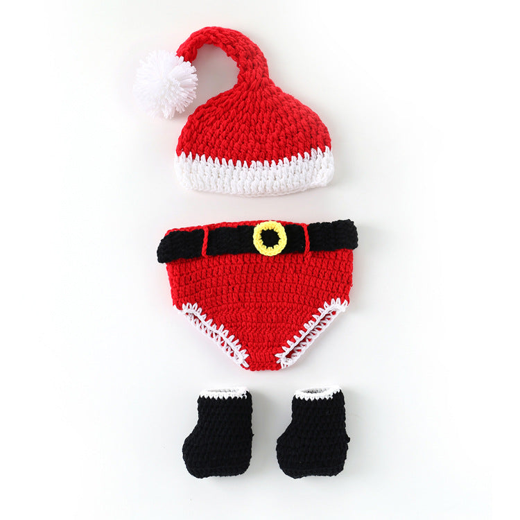 Christmas Graphy Hand-woven Clothes Hat Born Kids' Headwear